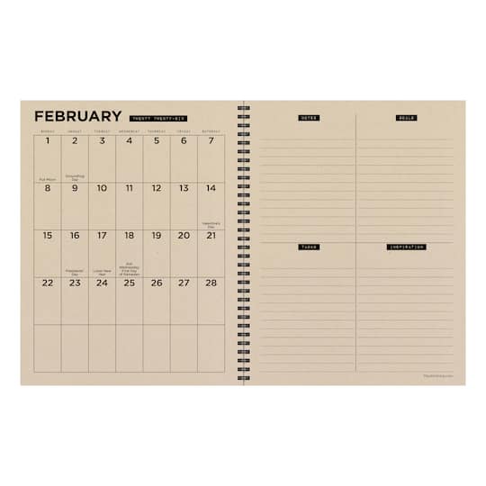TF Publishing 2025-2026 Adventure Large Weekly/Monthly Planner
